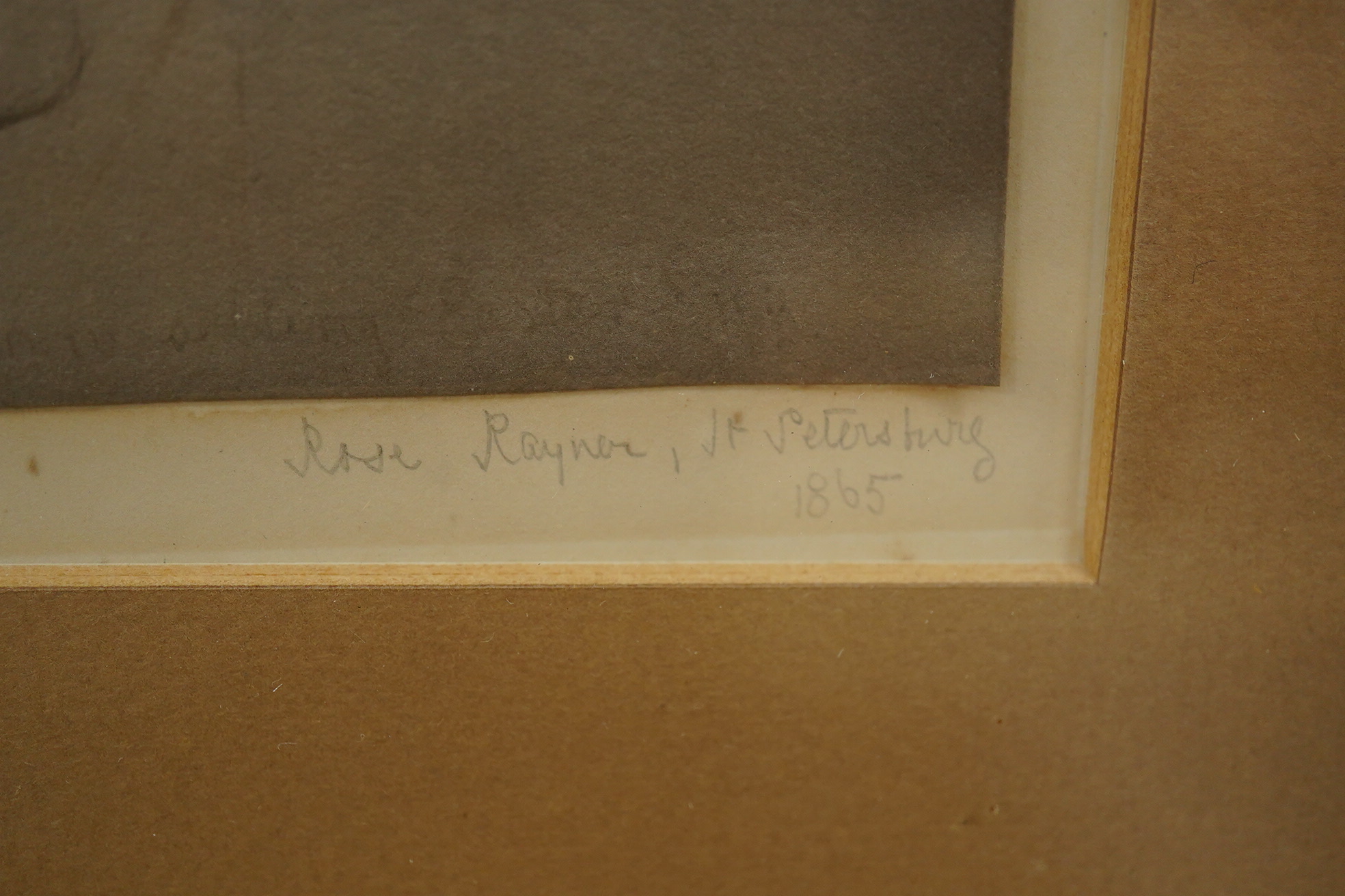 19th century, Russian School, three watercolours and mixed medias, Full length figural studies, each inscribed St Petersburg, 1865 in pencil, together with six advertising prints to include Cunard White Starline and P&O